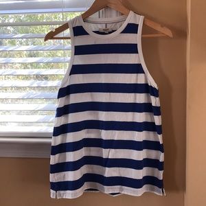 Madewell striped muscle tank